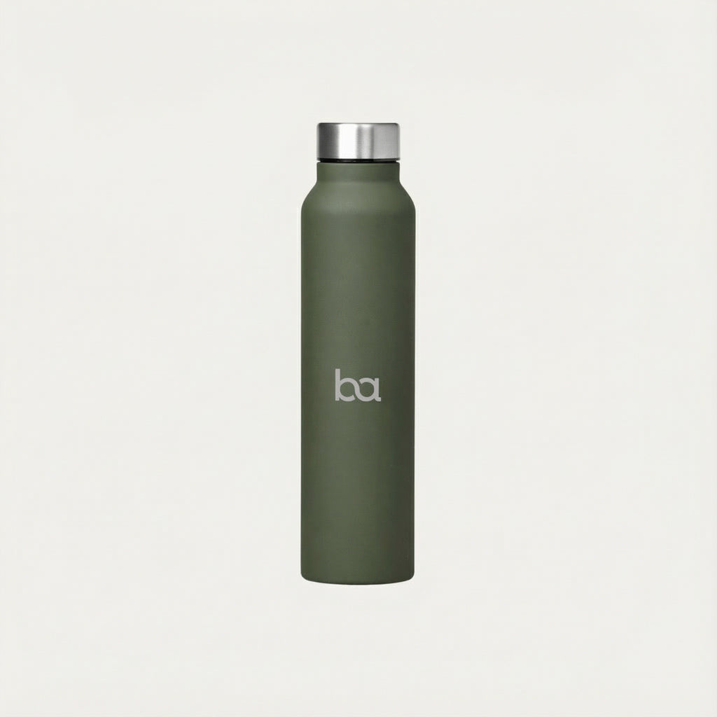 Bare Stainless Steel 1 Litre Bottle